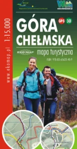 MAPA TURYSTYCZNA GÓRA CHEŁMSKA 1:15000 GPS 3D