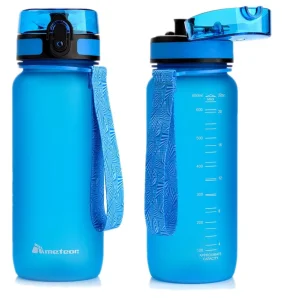 METEOR BIDON TURYSTYCZNY SPORTOWY Z UCHWYTEM 650ml NIEBIESKI
