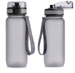 METEOR BIDON TURYSTYCZNY SPORTOWY Z UCHWYTEM 650ml SZARY