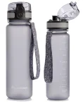 METEOR BIDON TURYSTYCZNY SPORTOWY Z UCHWYTEM 500ml SZARY