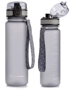 METEOR BIDON TURYSTYCZNY SPORTOWY Z UCHWYTEM 500ml SZARY