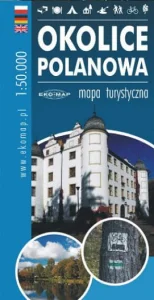 2019 OKOLICE POLANOWA MAPA TURYSTYCZNA 1:50000 3D