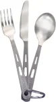 OPTIMUS ZESTAW SZTUĆCÓW NIEZBĘDNIK TITANIUM CUTLERY SET 3 CZĘŚCI