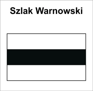 P-S-ZKA-016, szlak pieszy czarny, Warnowo PKP - Warnowo węzeł szlaków, 0,6km