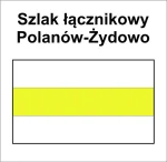 P-Y-ZK-029, szlak pieszy zielony, Polanów - Żydowo, 11,9km