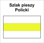 P-Y-ZPL-033, szlak pieszy żółty, Police Rynek - Bartoszewo, 10,9km