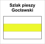 P-Y-ZS-041, szlak pieszy żółty, Szczecin Gocław - Szczecin Warszewo, 11,8km