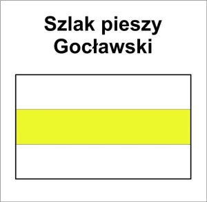 P-Y-ZS-041, szlak pieszy żółty, Szczecin Gocław - Szczecin Warszewo, 11,8km