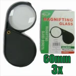 LUPA SZKŁO POWIĘKSZAJĄCE SKŁADANA 60mm