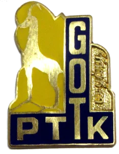 DZIECIĘCA GÓRSKA ODZNAKA TURYSTYCZNA PTTK "W GÓRY" - ZŁOTA