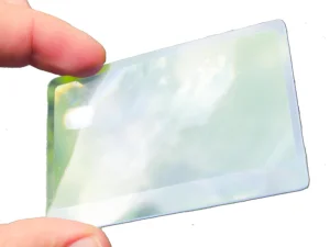 LUPA KIESZONKOWA SOCZEWKA FRESNELA 8,5x5,5cm