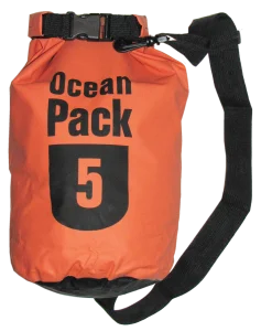 WOREK WODOSZCZELNY WODOODPORNY OCEAN 5L POMARAŃCZ