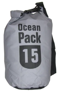 WOREK WODOSZCZELNY WODOODPORNY OCEAN 15L SZARY