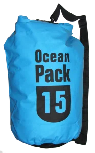 WOREK WODOSZCZELNY WODOODPORNY OCEAN 15L NIEBIESKI