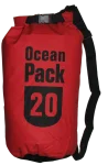 WOREK WODOSZCZELNY WODOODPORNY OCEAN 20L CZERWONY