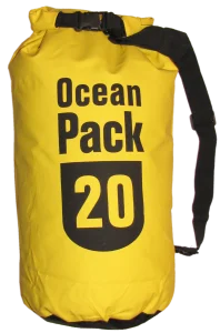 WOREK WODOSZCZELNY WODOODPORNY OCEAN 20L ŻÓŁTY