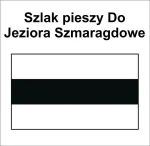 P-S-ZS-049, szlak pieszy czarny, Szczecin Zdroje PKP - Jezioro Szmaragdowe, 1,5 km 