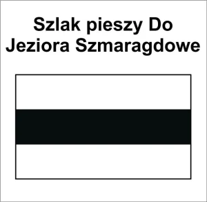 P-S-ZS-049, szlak pieszy czarny, Szczecin Zdroje PKP - Jezioro Szmaragdowe, 1,5 km 