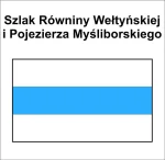 P-N-ZS/ZGR/ZPY/ZMY-050, szlak pieszy niebieski, Jezioro Szmaragdowe - Lipiany rynek, 74,6 km