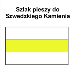 P-Y-ZS/ZGR-058, szlak pieszy żółty, Szczecin Podjuchy - Szwedzki Kamień, 6,9km