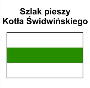 P-Z-ZSD/ZDR-070, szlak pieszy zielony, Świdwin Zamek - Świdwin PKP, 64,5km