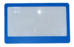 LUPA KIESZONKOWA SOCZEWKA FRESNELA 8,5x5,5cm BLUE