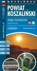 2021 MAPA TURYSTYCZNA POWIAT KOSZALIŃSKI 1:110000