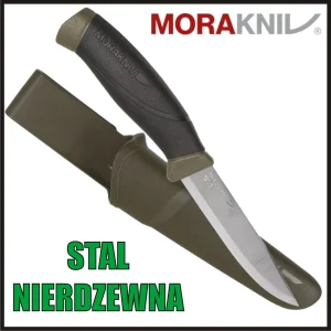 MORAKNIV NÓŻ MORA COMPANION MG OLIV STAL NIERDZEWNA