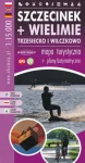 2021 MAPA TURYSTYCZNA SZCZECINEK + JEZIORO WIELIMIE TRZESIECKO WILCZKOWO