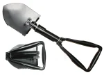 SAPERKA SKŁADANA Z RĄCZKĄ + POKROWIEC CZARNA 58CM
