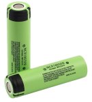 AKUMULATOR LI-ION 18650 3,7V 3400mAh PANASONIC PŁASKI PLUS