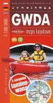 2021 MAPA TURYSTYCZNA KAJAKOWA GWDA 3D GPS LAMINOWANA