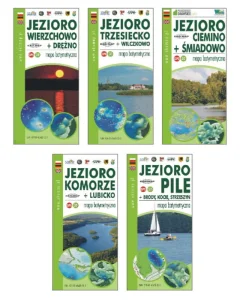 2021 BOX 5 MAP BATYMETRYCZNYCH JEZIORA SZCZECINECKIE
