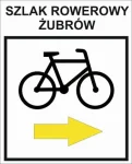 R-Y-ZWA-304, rowerowy szlak żółty "Żubrów", Parking leśny Dr.Woj. 177 węzeł szlaków - Toporzyk, 31,8km