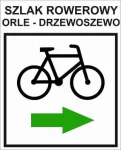 R-Z-ZWA/ZDR-307, rowerowy szlak zielony, Orle węzeł szlaków - Drzewoszewo, 35,3km