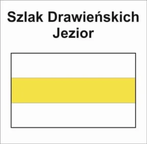 P-Y-ZCH-077, szlak pieszy żółty Drawieńskich Jezior, Drawno - Drawno, 13,4km