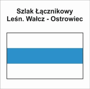 P-N-ZWA-086, szlak pieszy niebieski, Leśn. Wałcz - Ostrowiec, 3,6km