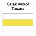 P-Y-ZWA-093, szlak pieszy żółty, Wokół Tuczna, Tuczno - Tuczno, 12,5km