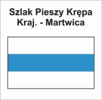 P-N-ZWA-116, szlak pieszy niebieski, Krępa Krajeńska - Martwica, 7,7km