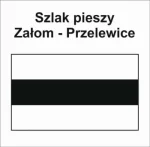 P-S-ZWA-119, szlak pieszy czarny, Załom - Przelewice, 15,9km