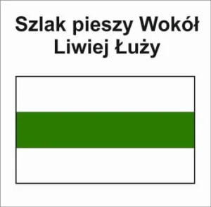 P-Z-ZGY-109, szlak pieszy zielony Liwiej Łuży, Niechorze - Niechorze, 9,8km