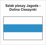 P-N-ZWA/FSD-095, szlak pieszy niebieski, Jagoda - Dolina Cieszynki, 9,1km