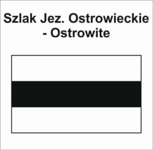 P-S-FSD-096, szlak pieszy czarny, Jez. Ostrowieckie - Ostrowite, 2km