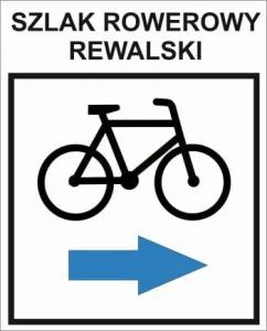 R-N-ZGY-318, szlak rowerowy niebieski Rewalski, Pobierowo - Pogorzelica, 28,5km