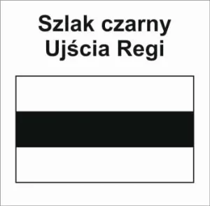 P-S-ZGY/ZKO-107, szlak pieszy czarny Ujścia Regi, Roby-Roby, 22,8km