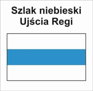 P-N-ZGY-108, szlak pieszy niebieski Ujścia Regi, Roby-Roby, 16,6km