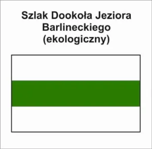 P-Z-ZMY-078, szlak pieszy zielony Dookoła Jez. Barlineckiego, Barlinek - Barlinek, 10km
