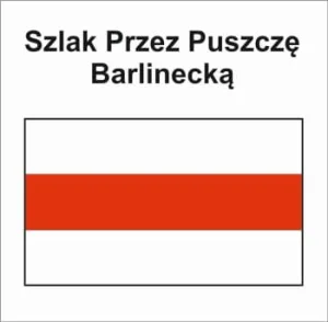 P-C-ZMY-079, szlak pieszy czerwony, Barlinek rynek - Barlinek jez. Uklejno, 8,7km