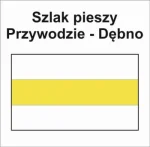 P-Y-ZPY/ZMY-126, szlak pieszy żółty, Przywodzie - Dębno, 45km