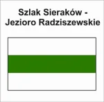 P-Z-PMI/PSZ-150, szlak pieszy zielony, Sieraków - jez. Radziszewskie, 47km